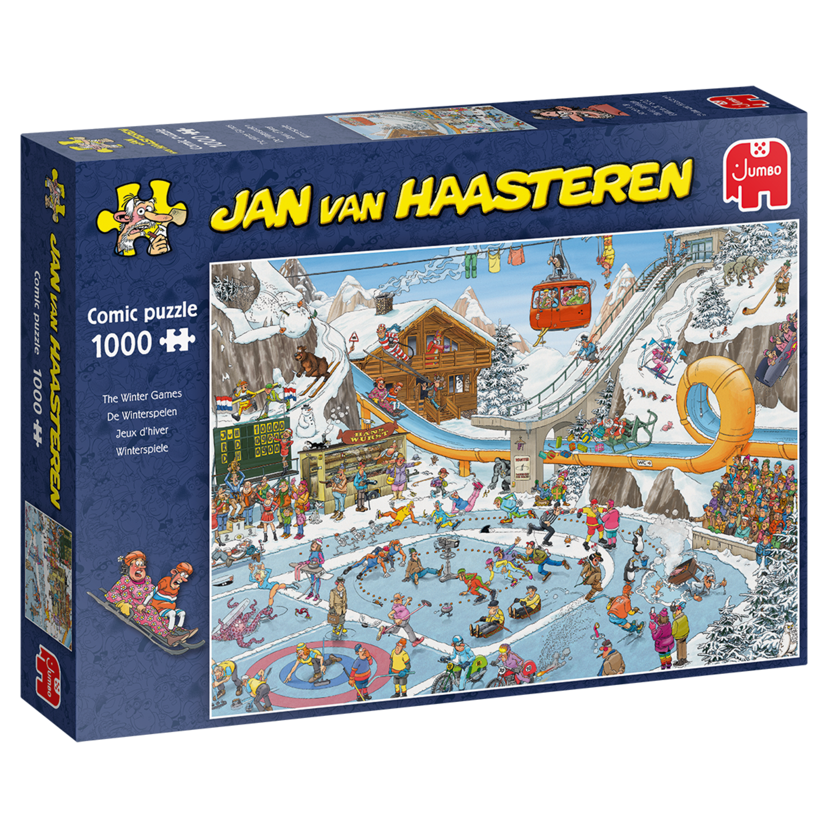 Jumbo Jan Van Haasteren 1000 - Jeux d'hiver