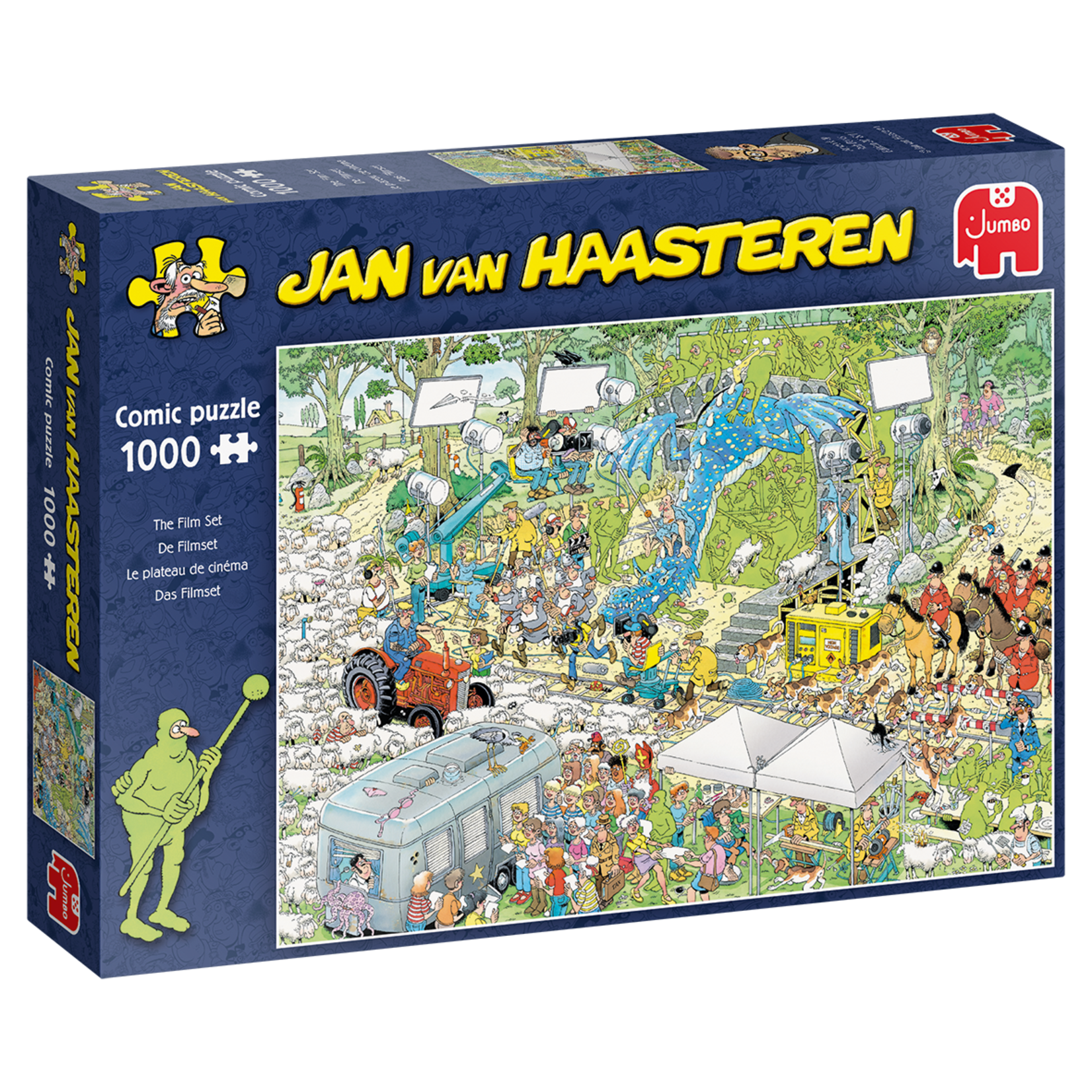 Jumbo Jan Van Haasteren 1000 - Le plateau de cinéma