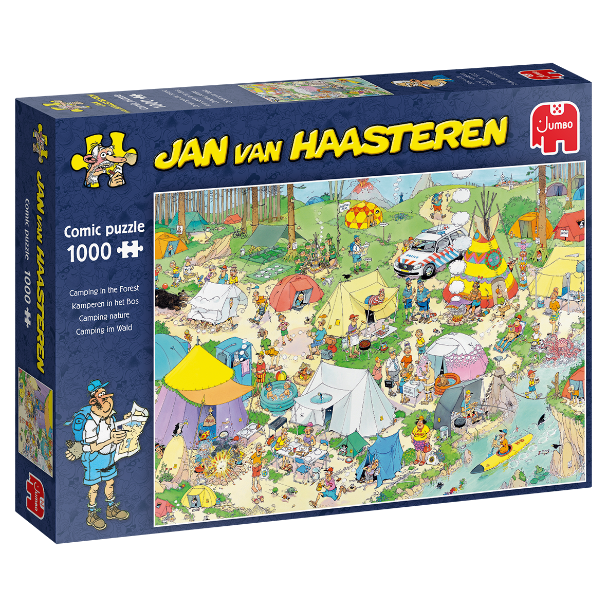 Jumbo Jan Van Haasteren 1000 - Camping nature