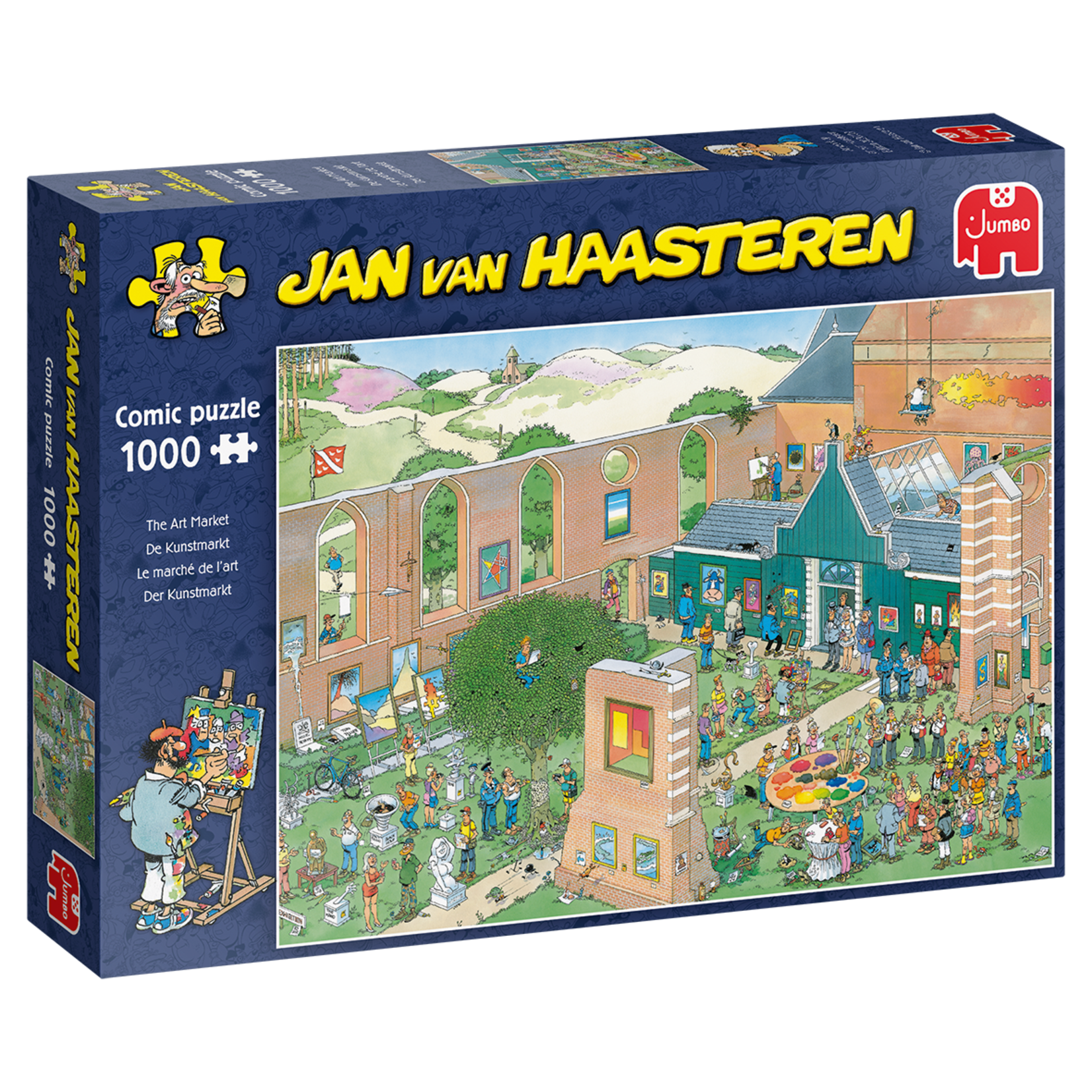 Jumbo Jan Van Haasteren 1000 - Le marché de l'art