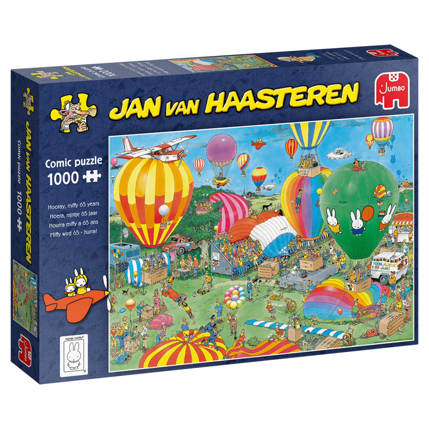 Jumbo Jan Van Haasteren 1000 - Hourra Miffy a 65 ans