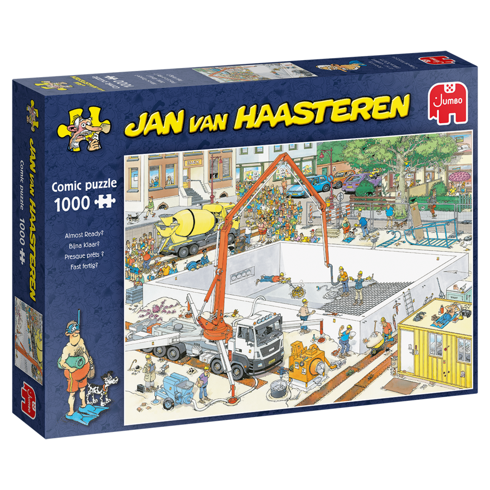 Jumbo Jan Van Haasteren 1000 - Presque prêts?