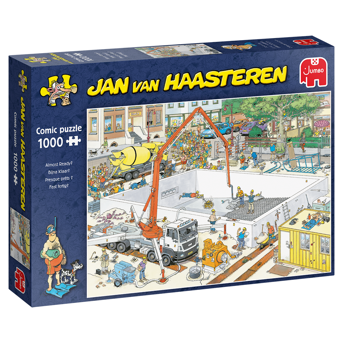 Jumbo Jan Van Haasteren 1000 - Presque prêts?