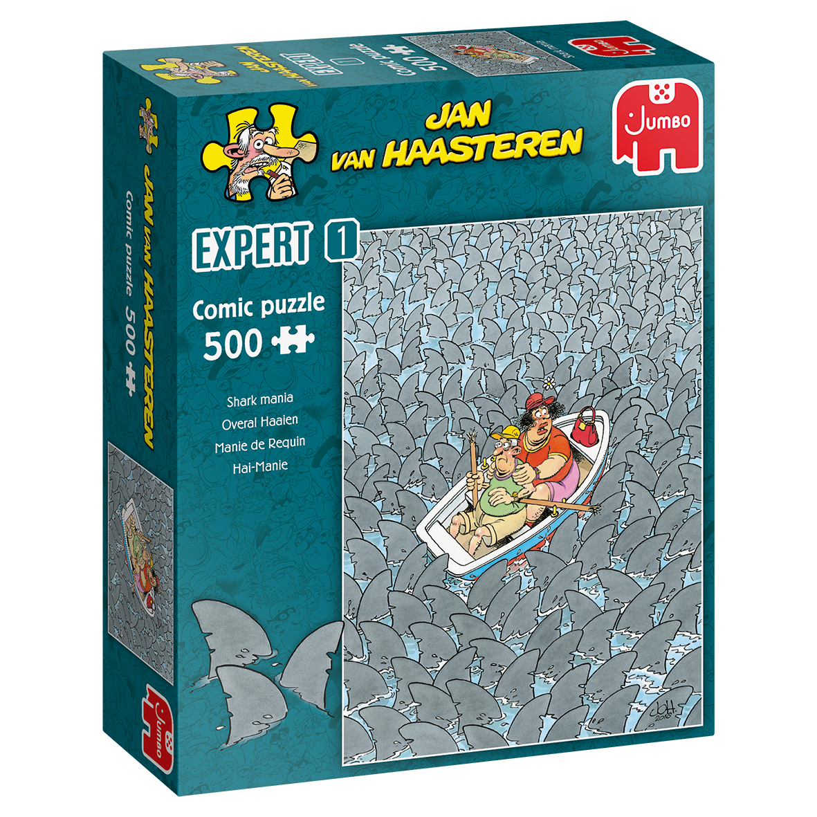 Jumbo Jan Van Haasteren 500 - Expert 1 - Manie de Requin