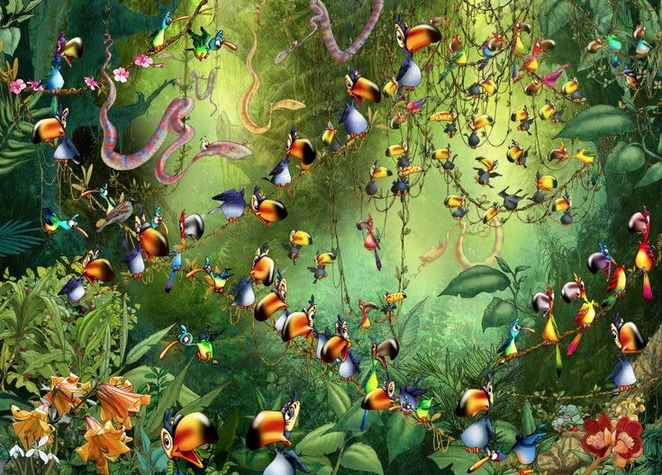 Piatnik Piatnik 1000 - Toucans in Jungle