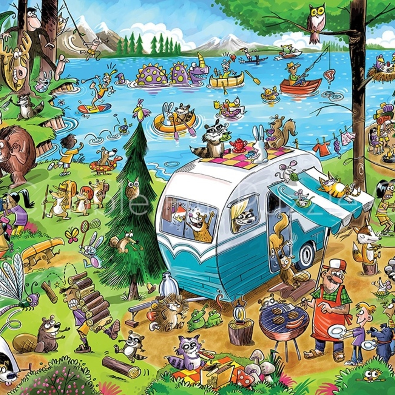 Cobble Hill Cobble Hill 350 -  Call of the Wild (family pieces)