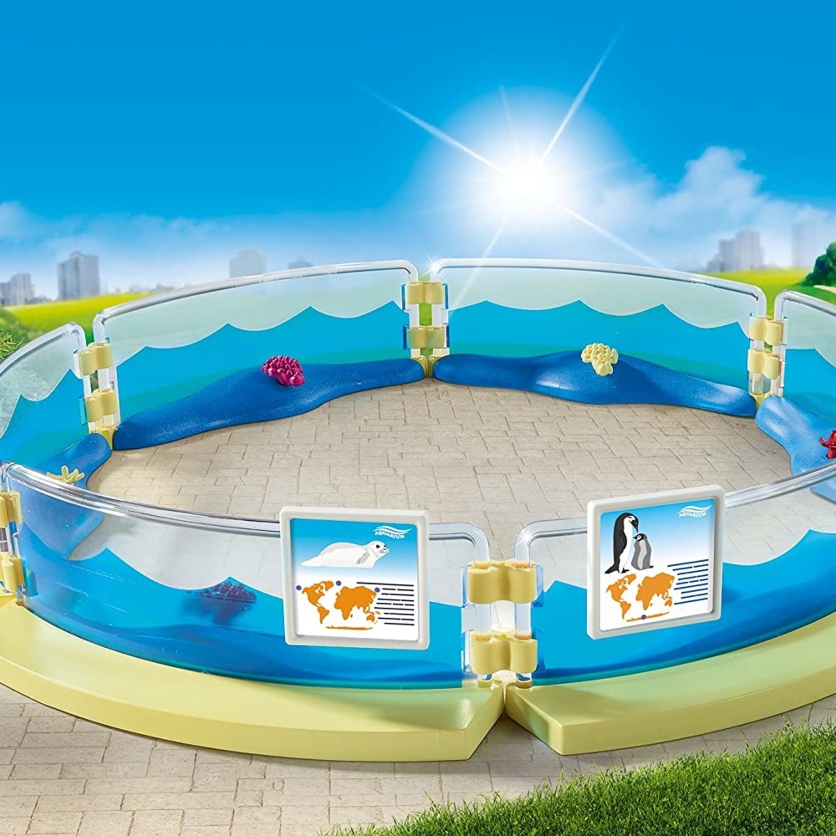 Playmobil Playmobil Family Fun 9063 - Enclos pour animaux marins