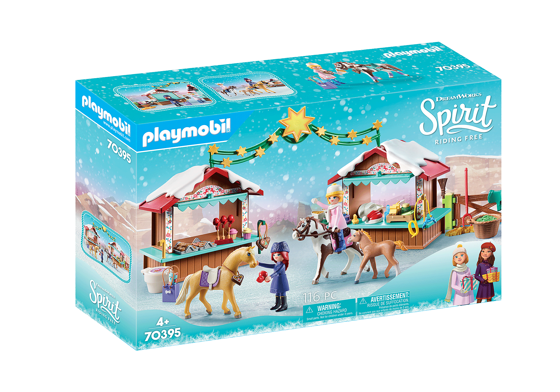 Playmobil Playmobil Spirit 70395 - Marché de Noël à Miradero