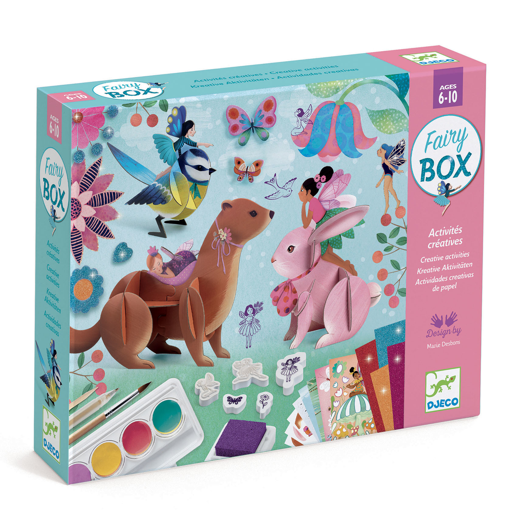 Djeco Djeco - Coffret multi-activités : Fairy box