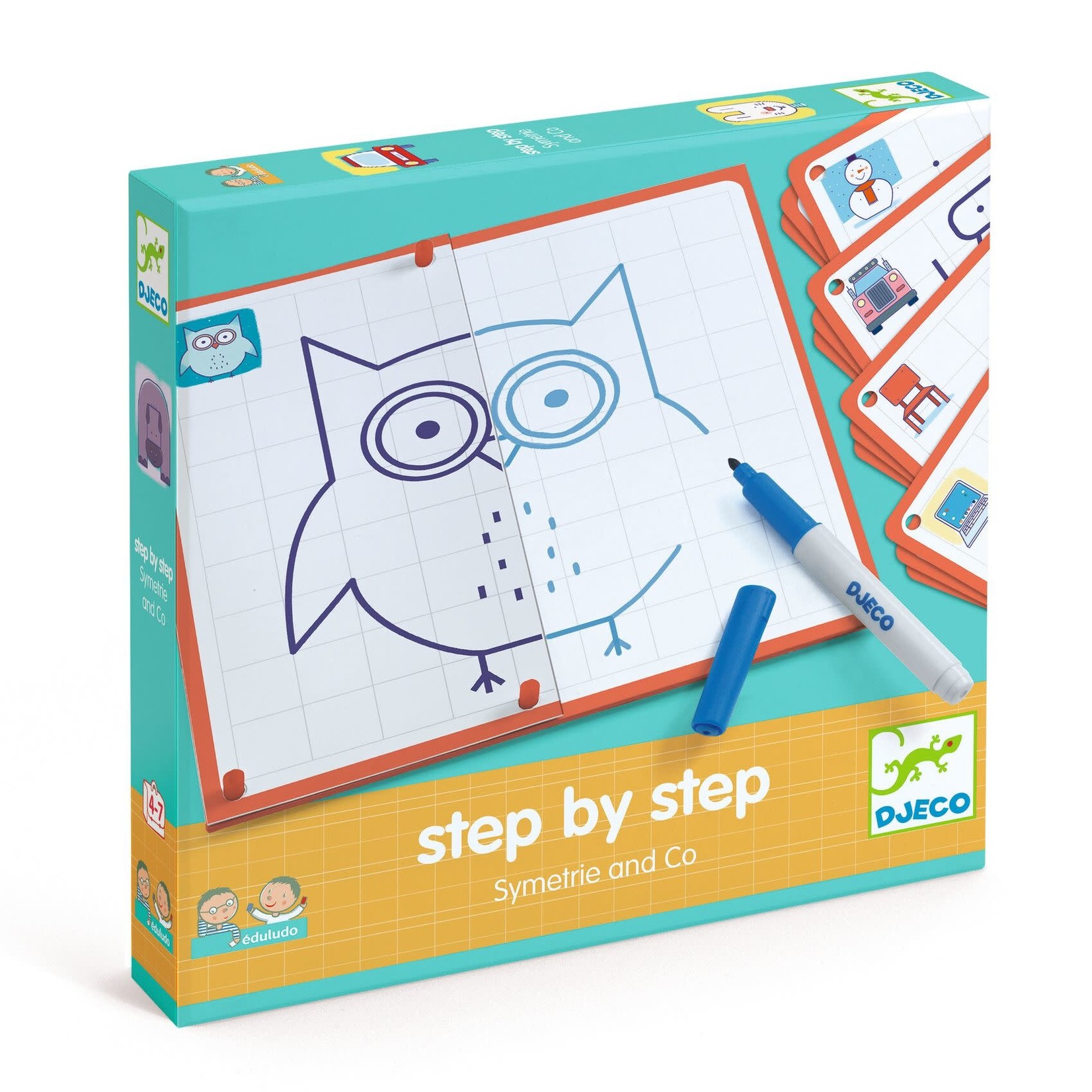 Djeco Djeco - Éduludo : Step by step symétrie & co