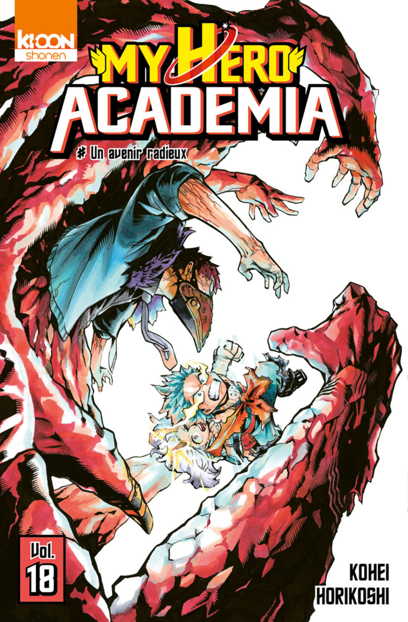 Ki-oon Manga - My Hero Academia Tome 18 : Un avenir radieux