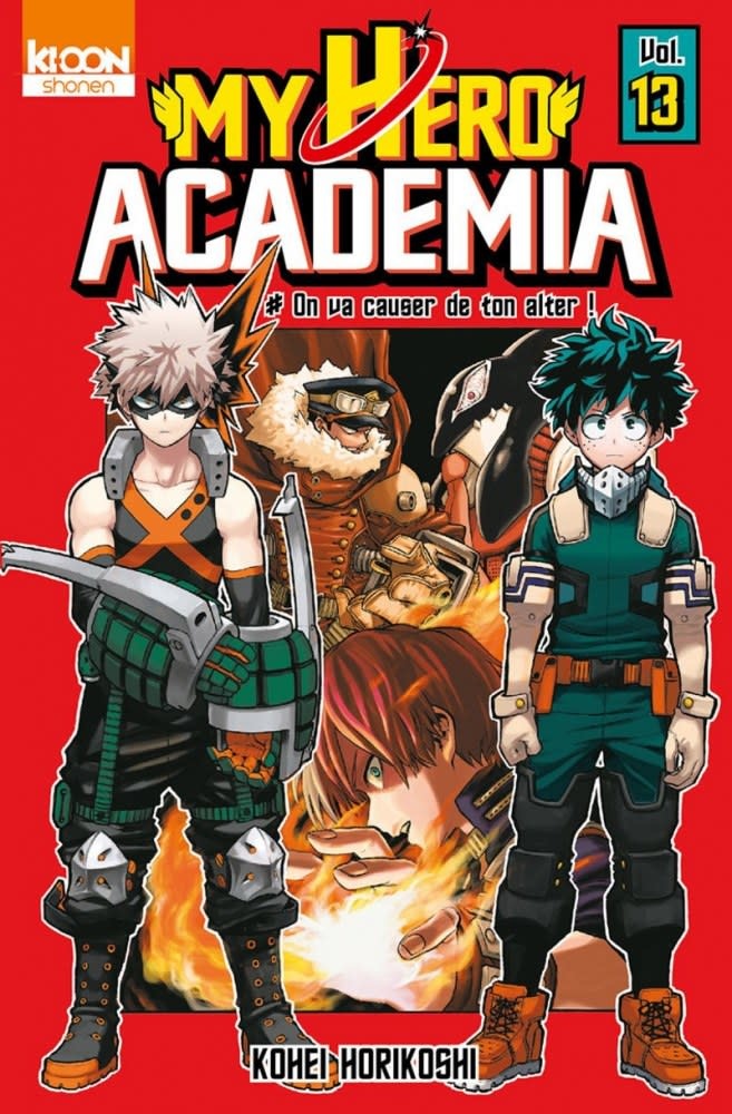 Ki-oon Manga - My Hero Academia Tome 13 : On va causer de ton alter!