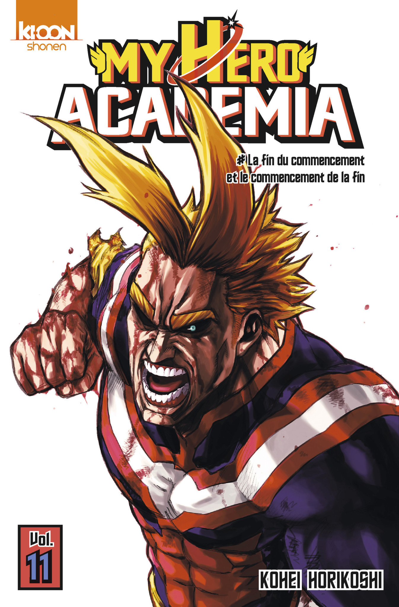 Ki-oon Manga - My Hero Academia Tome 11 : La fin du commencement et le commencement de la fin