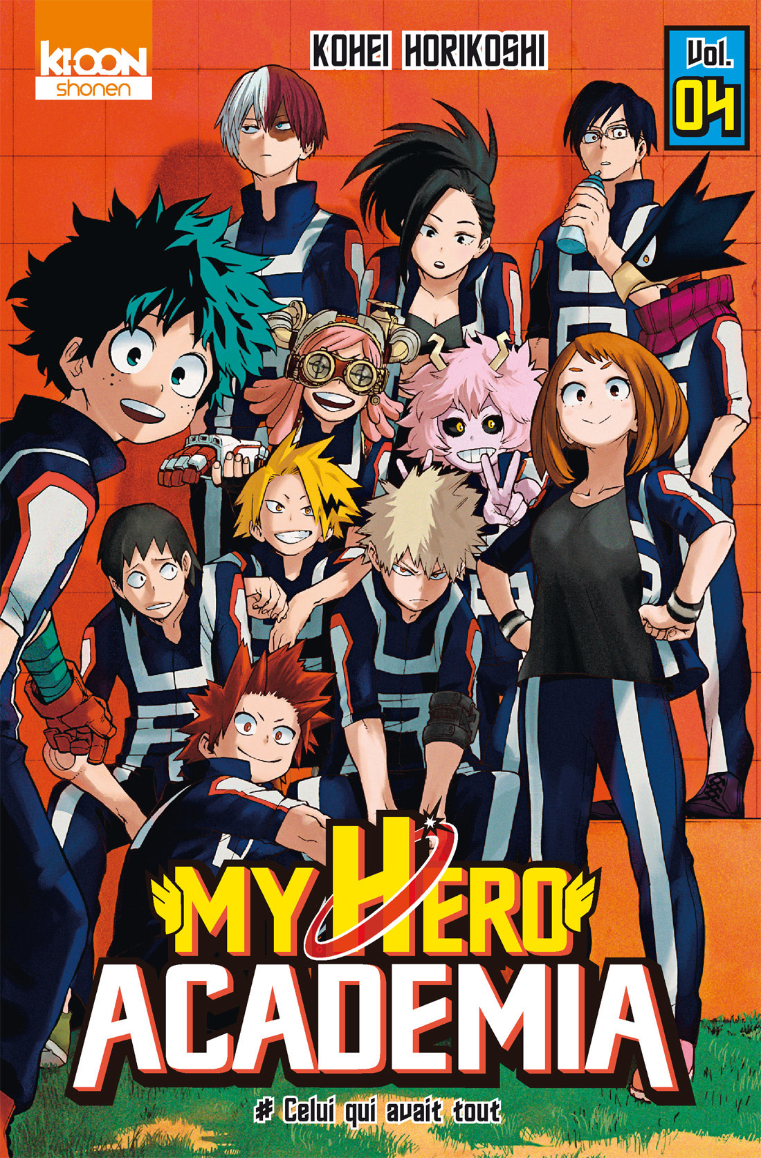 Ki-oon Manga - My Hero Academia Tome 04 : Celui qui avait tout