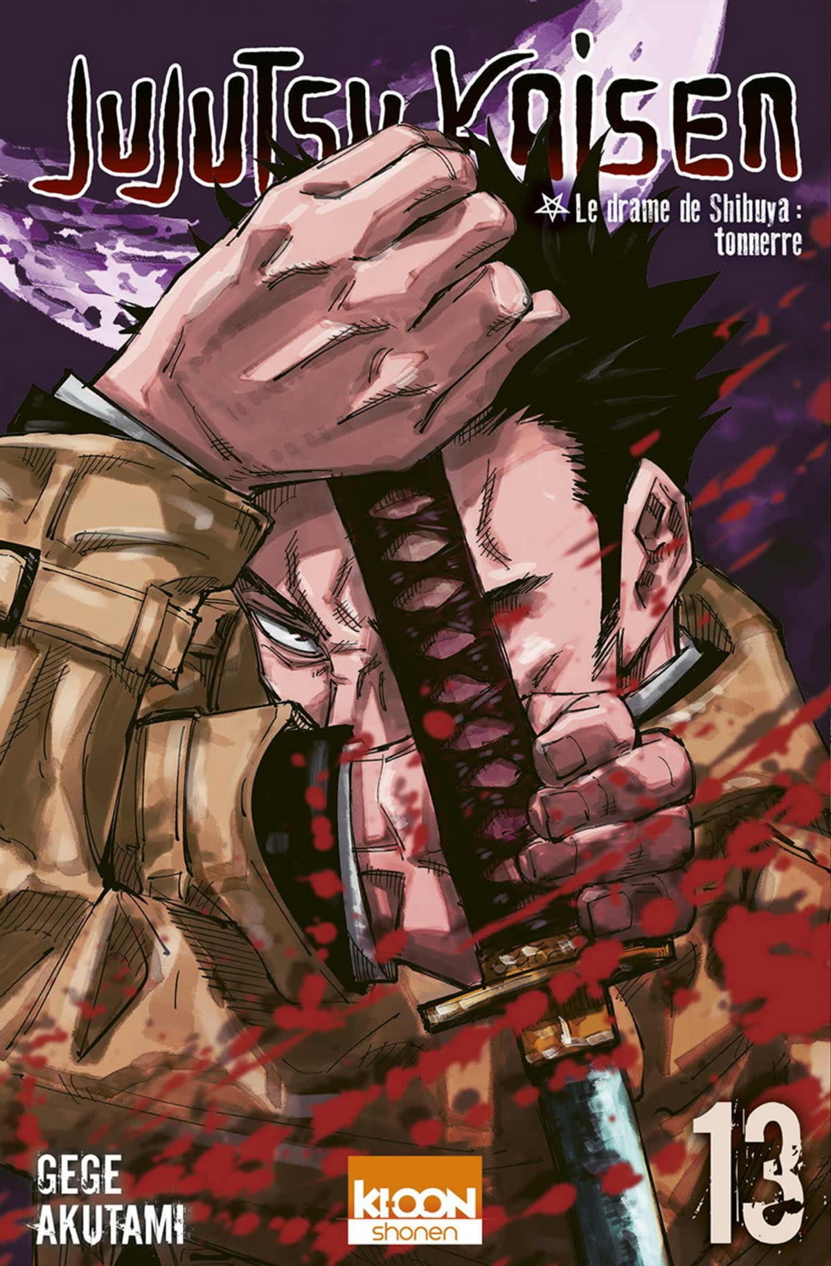 Ki-oon Manga - Jujutsu Kaisen Tome 13 : Le drame de Shibuya : tonnerre