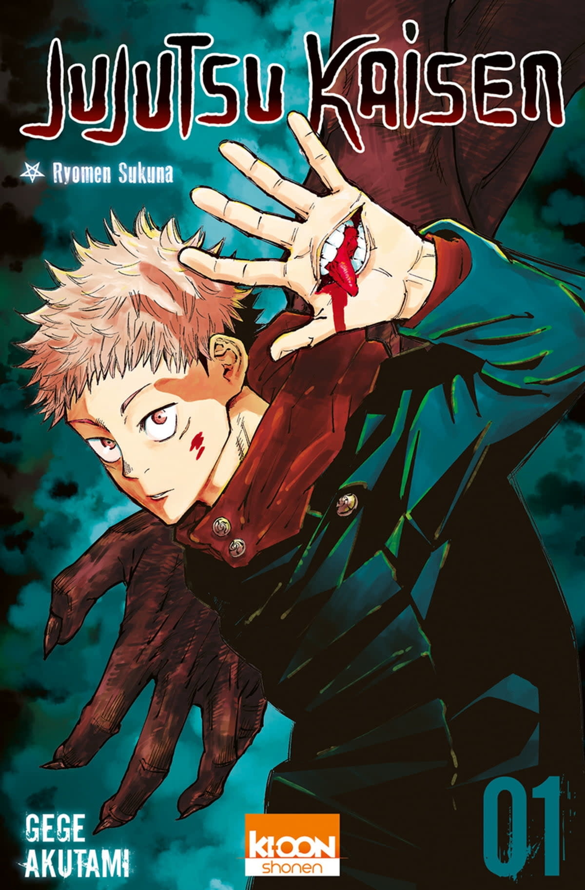 Ki-oon Manga - Jujutsu Kaisen Tome 01