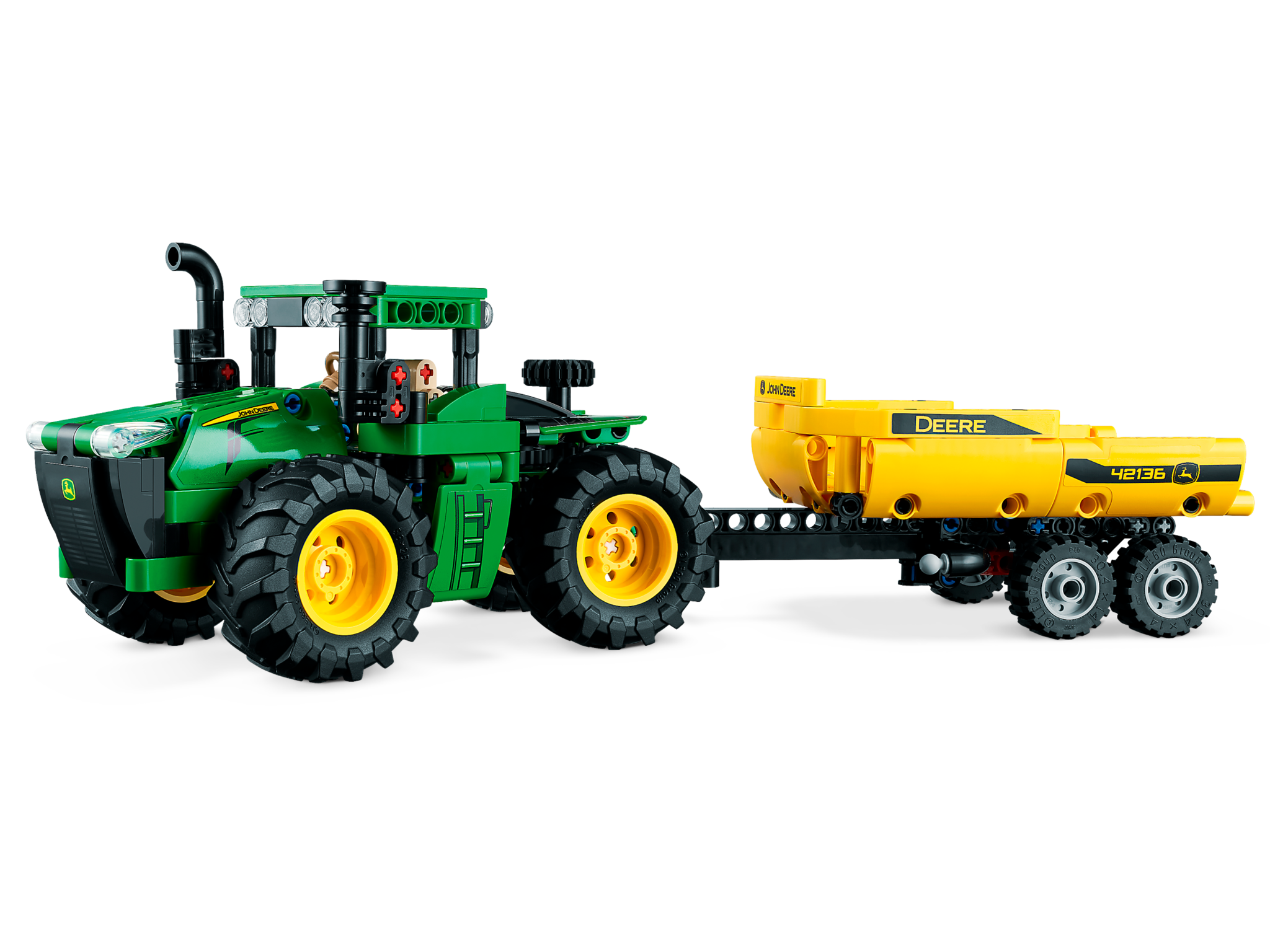 Lego Lego 42136 Technic - Tracteur John Deere 9620R à 4 roues motrices