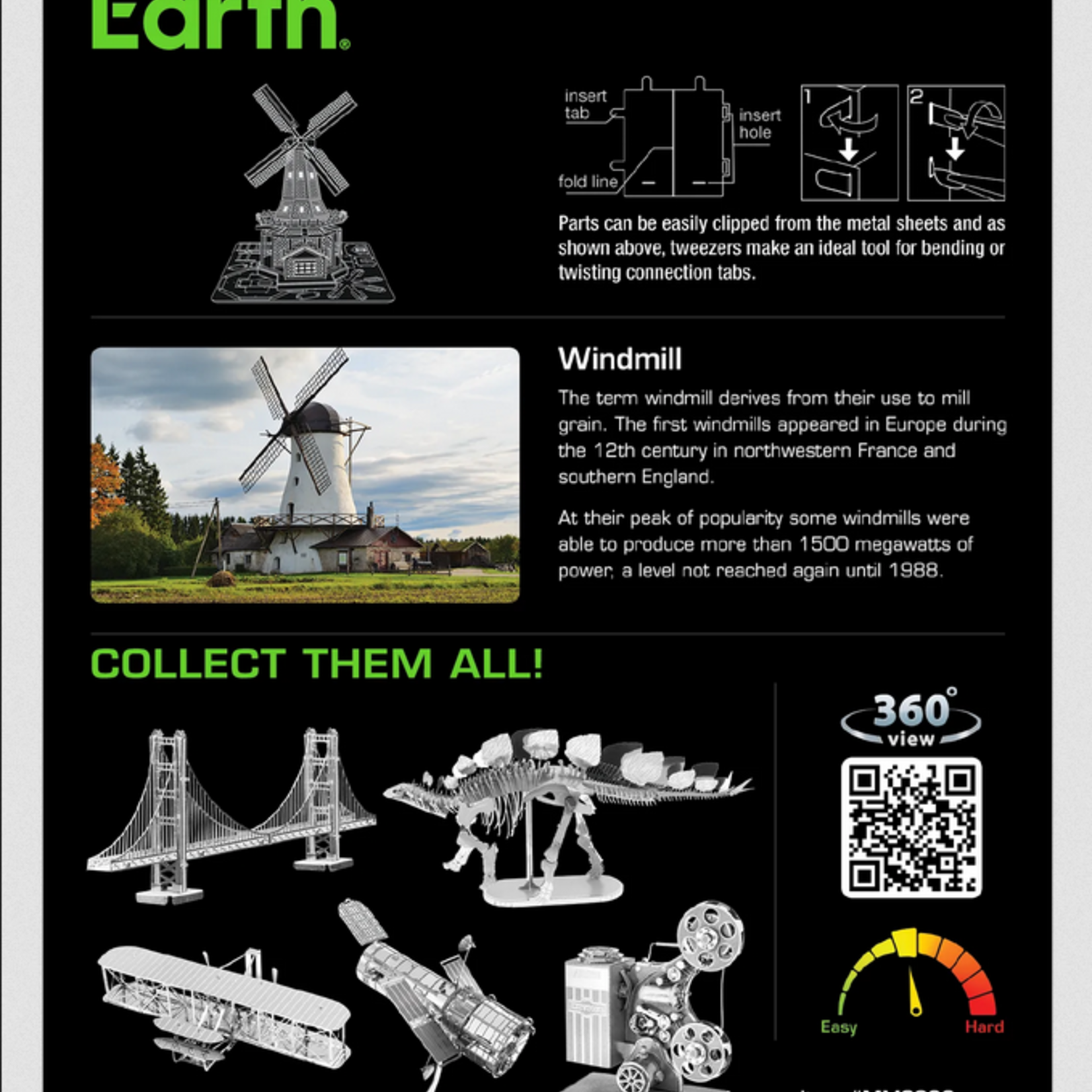 Metal Earth Metal Earth - Windmill