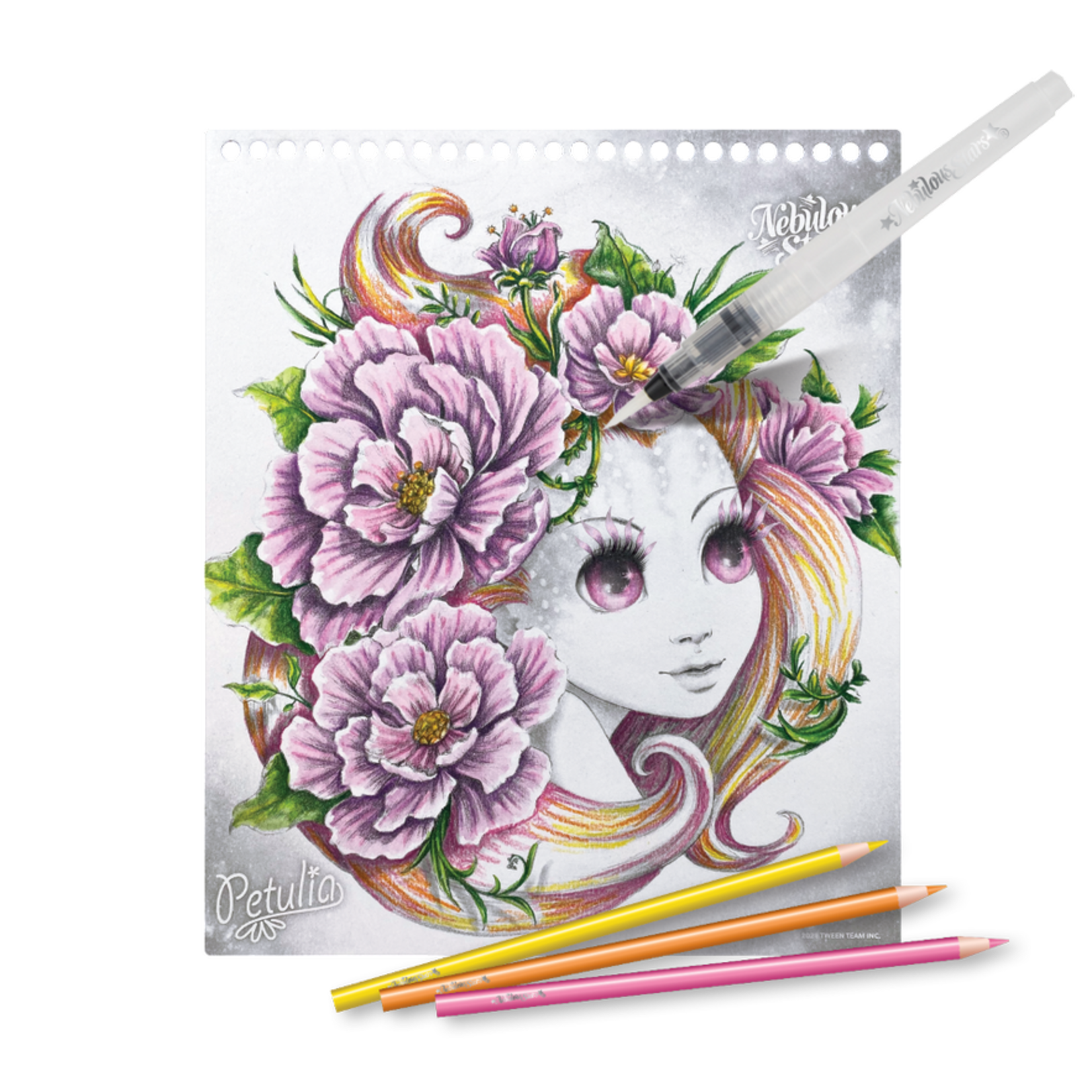 Nebulous Stars Nebulous Stars - Livre à colorier à l’aquarelle