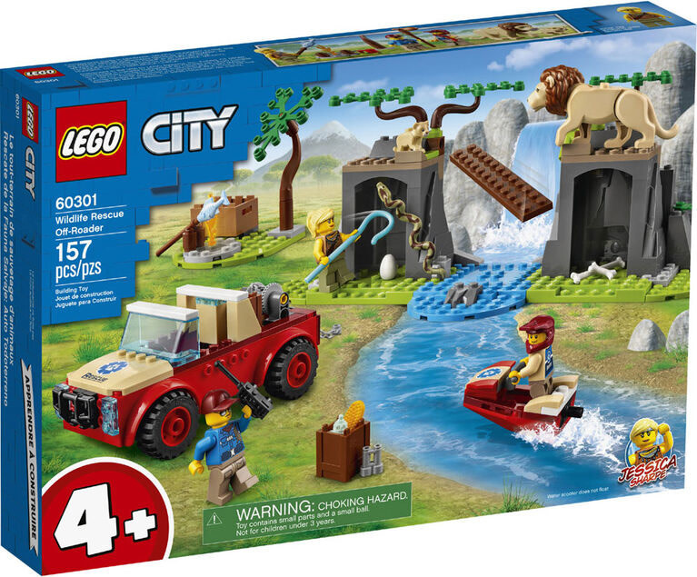 Lego Lego City 60301 - Le tout-terrain de sauvetage d'animaux
