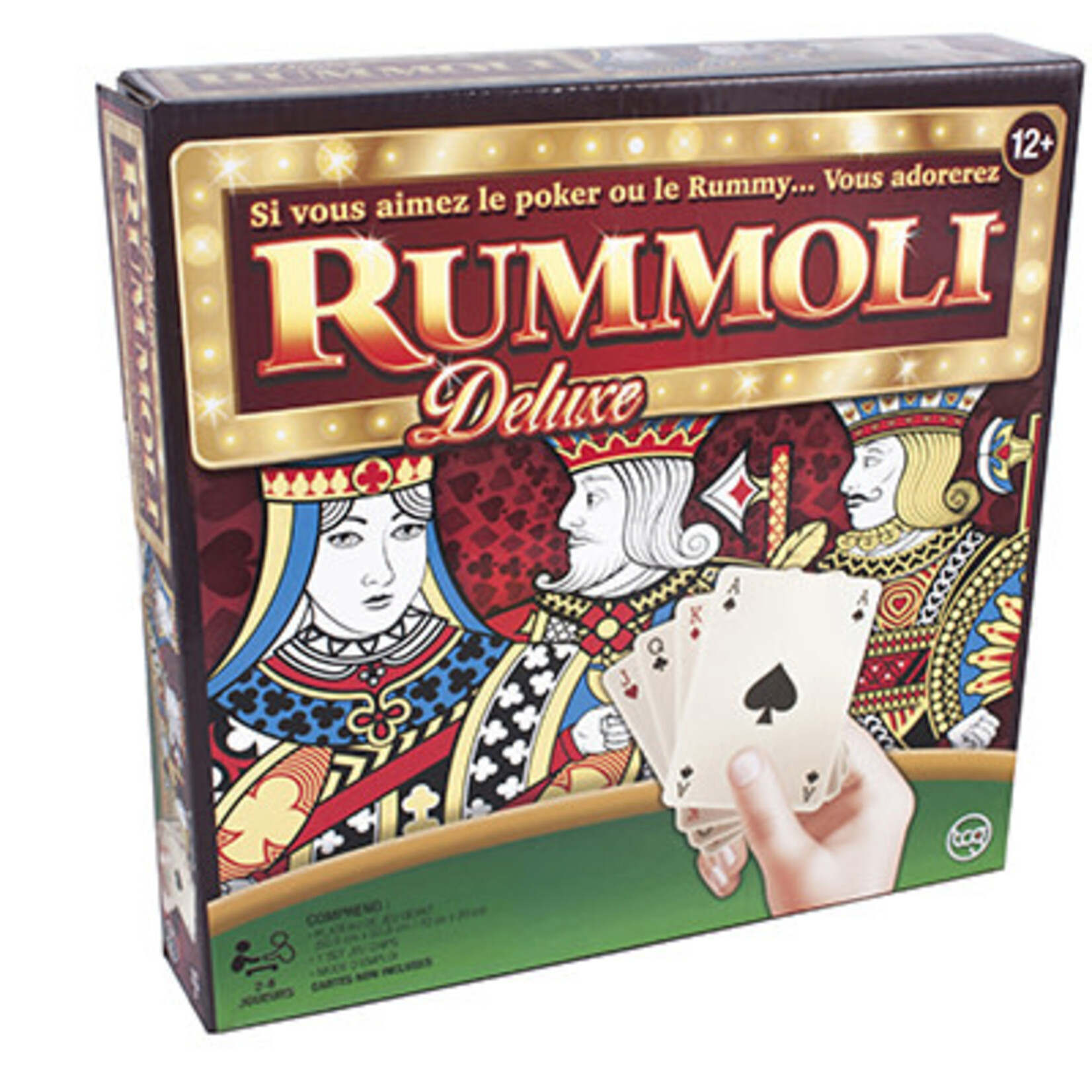 TCG Toys Rummoli Deluxe avec tapis de jeu (FR)
