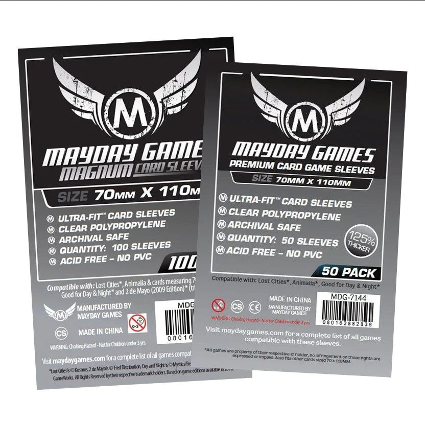 Mayday Games Mayday Sleeves 70x110mm