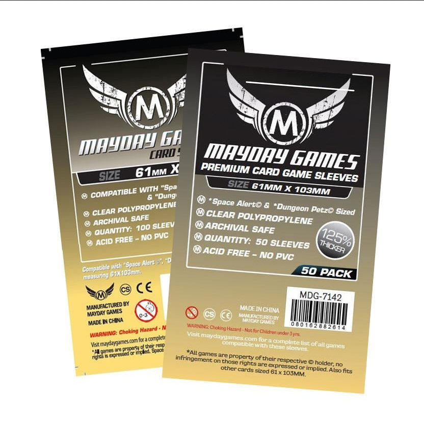 Mayday Games Mayday Sleeves 61x103mm