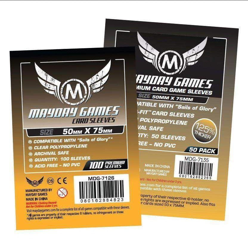 Mayday Games Mayday Sleeves 50x75mm