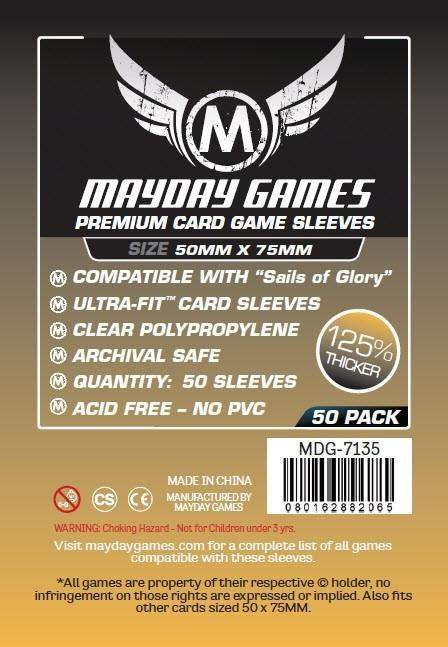 Mayday Games Mayday Sleeves 50x75mm
