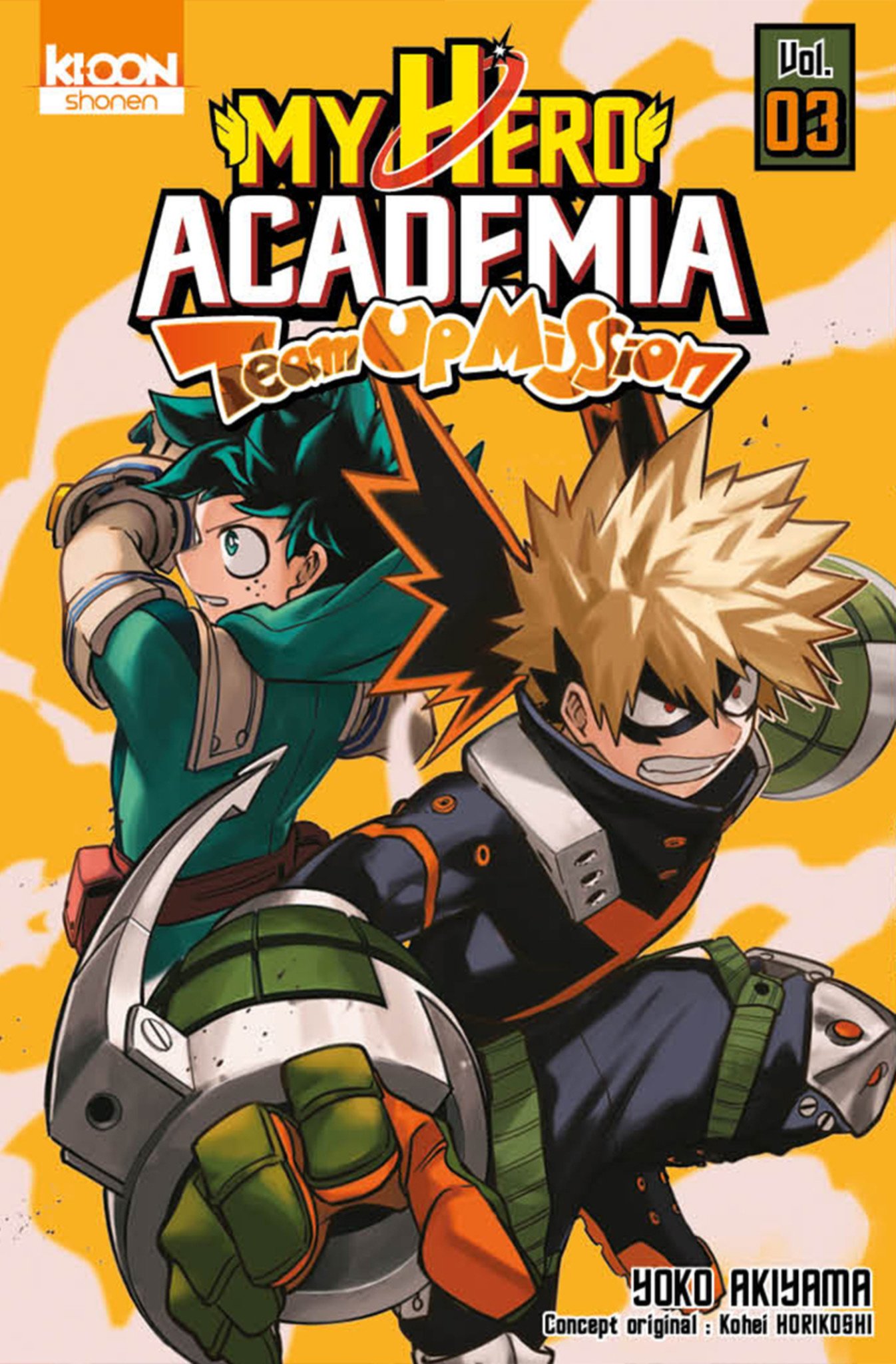 Ki-oon Manga - My Hero Academia - Team Up Mission Tome 03