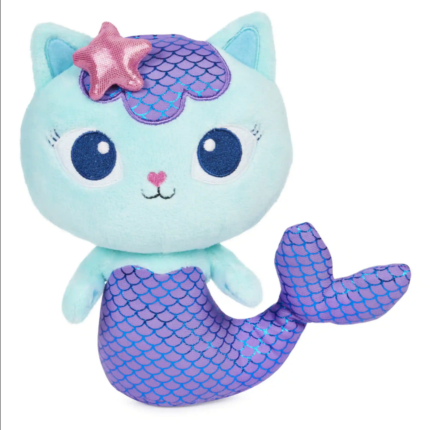 Spin Master Peluche Gabby's Dollhouse - Mer Cat Purr-ific 8''