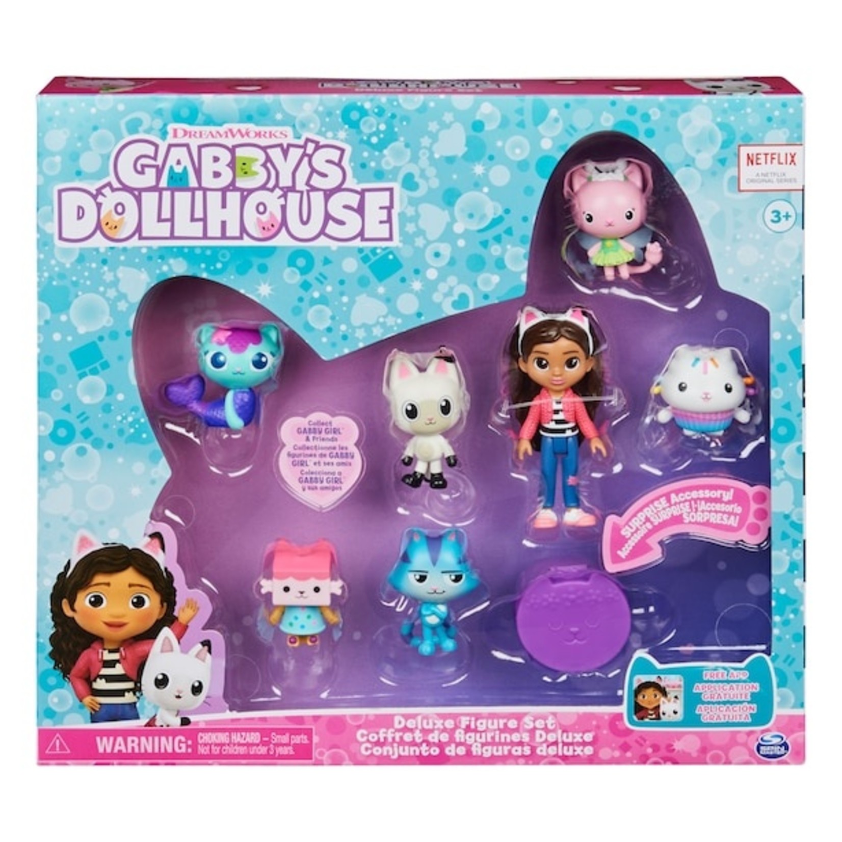 Maison Gabby Et La Maison Magique Gabby's Dollhouse PLAYSET DELUXE Pièce De Jeu Avec Figurine Et Accessoires  Tirée Du Dessin Animé Gabby Et La Maison Magique Jouet Enfant |  freixenet.com