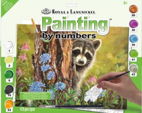 Royal & Langnickel Royal & Langnickel - Painting by Numbers Junior Large : Admirateur secret
