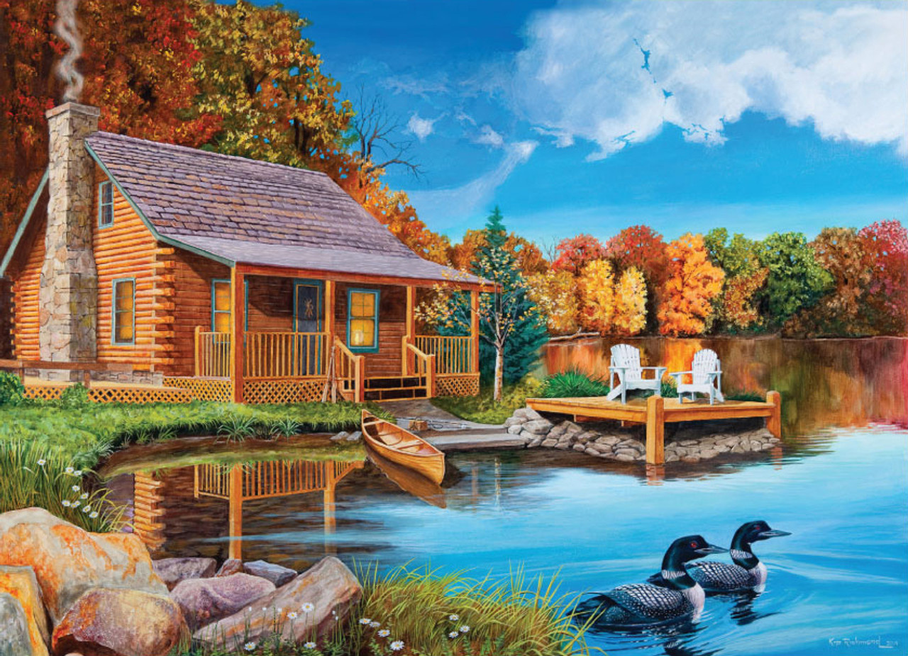 Royal & Langnickel Royal & Langnickel - Painting by Numbers Adult Large : Lac Loon