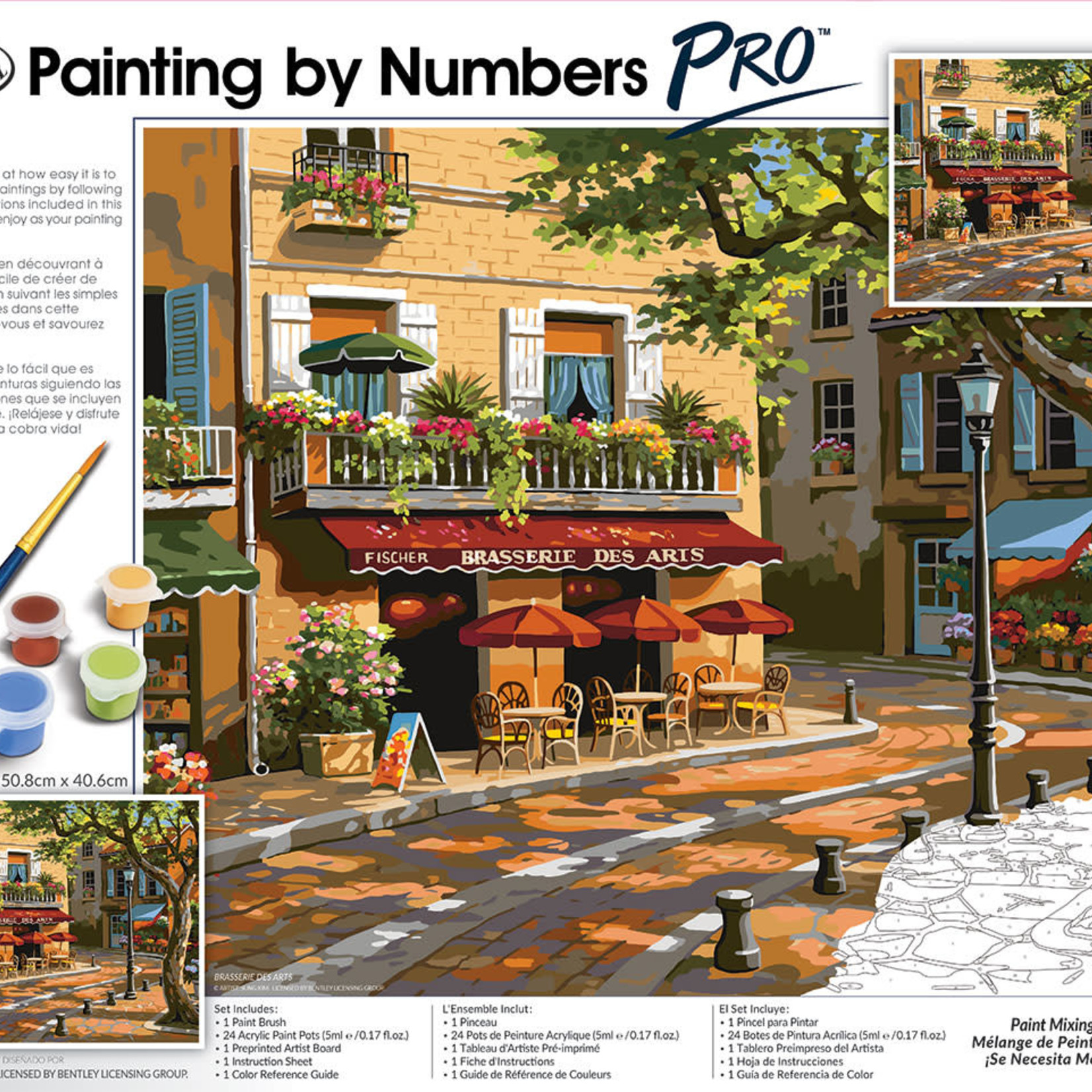 Royal & Langnickel Royal & Langnickel - Painting by Numbers Pro : Brasserie des Arts