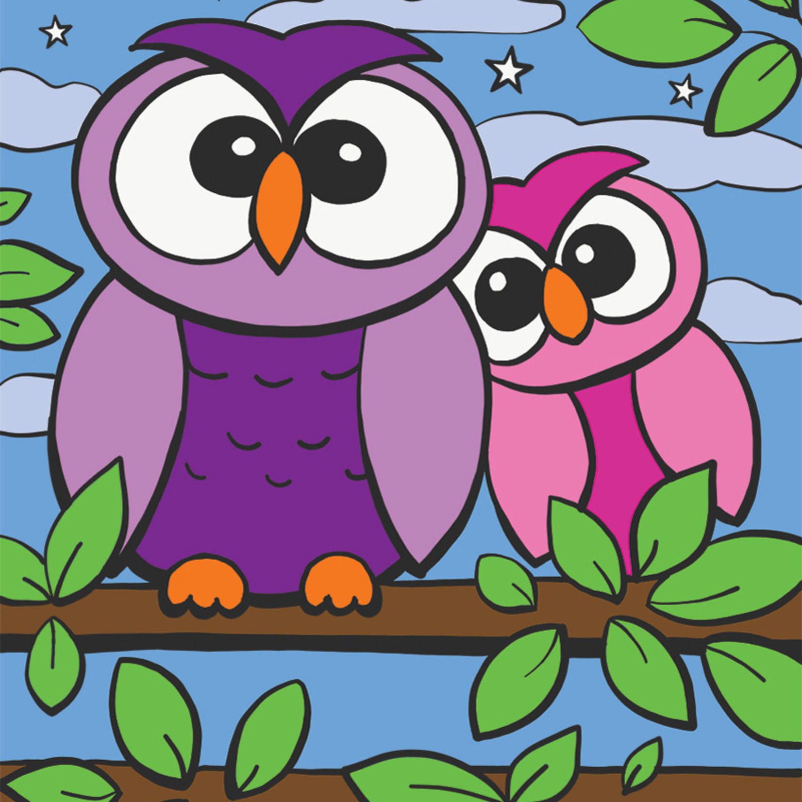 Royal & Langnickel Royal & Langnickel – Painting by Numbers My First - Chouettes