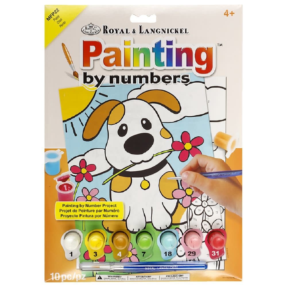 Royal & Langnickel Royal & Langnickel – Painting by Numbers My First - Chiot