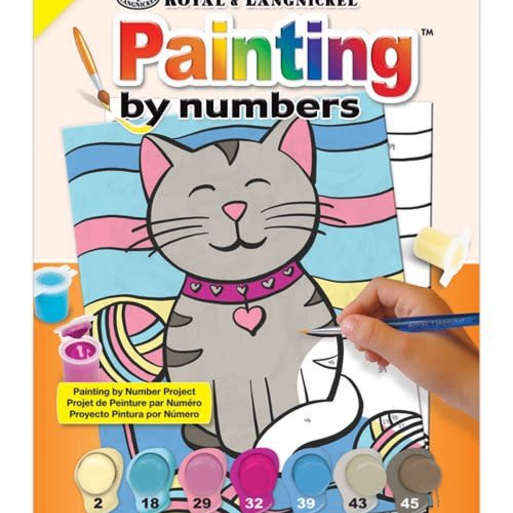 Royal & Langnickel Royal & Langnickel – Painting by Numbers My First - Chaton