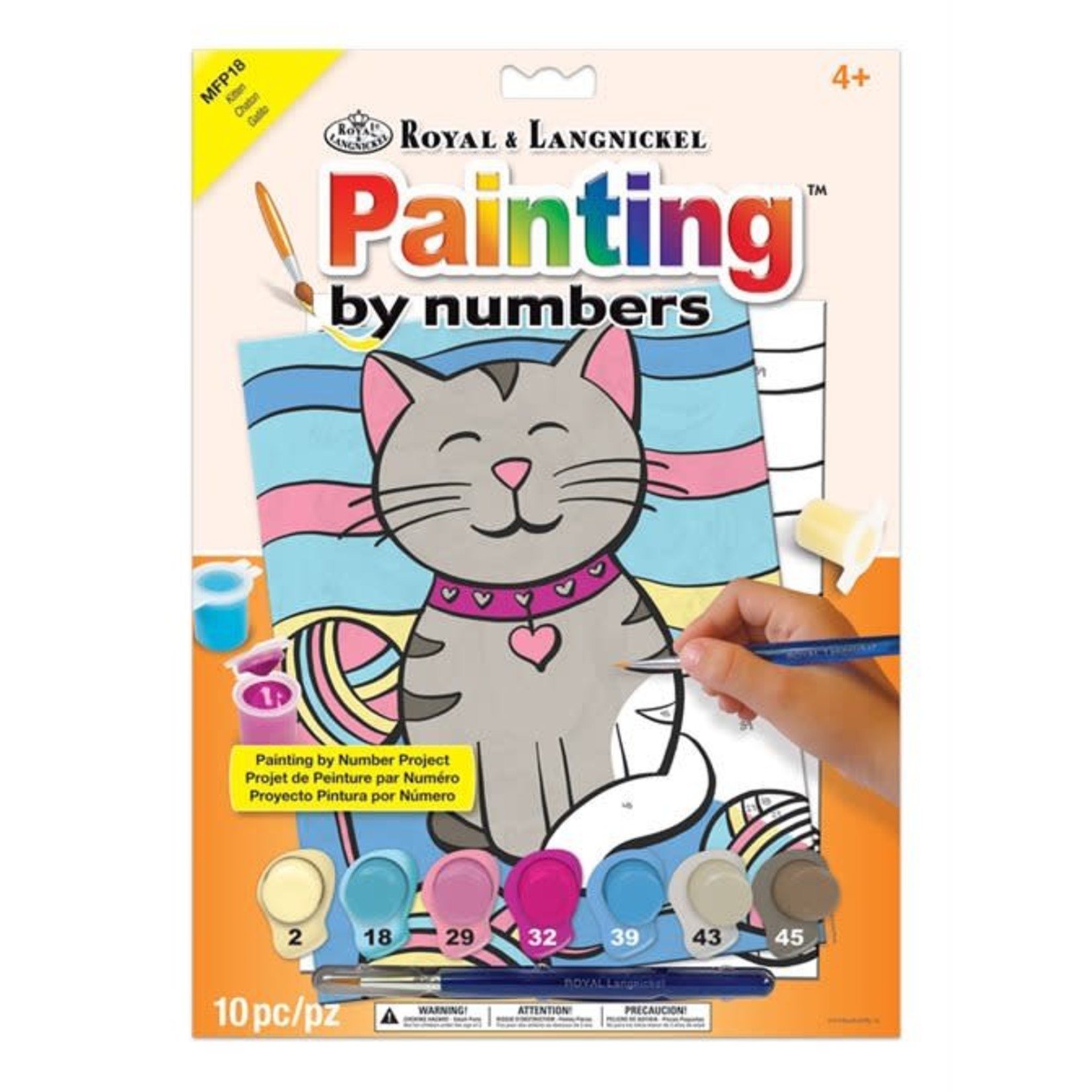 Royal & Langnickel Royal & Langnickel – Painting by Numbers My First - Chaton