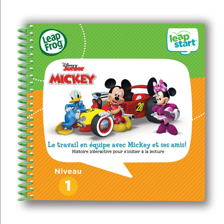 LeapFrog LeapFrog - LeapStart : Livre éducatif (Niveau 1) Le travail en équipe avec Mickey et ses amis!