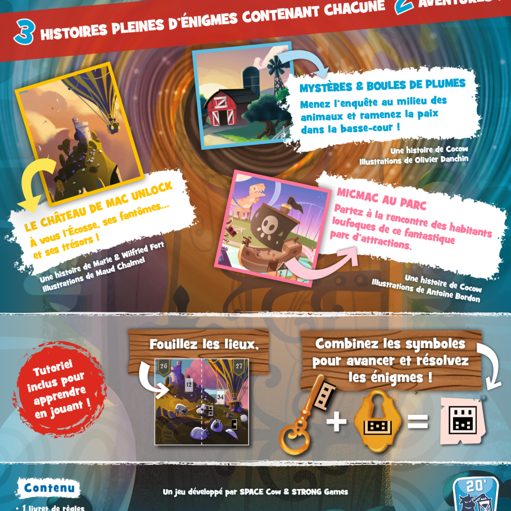 Space Cow Unlock! Kids 1 - Histoires de Détectives