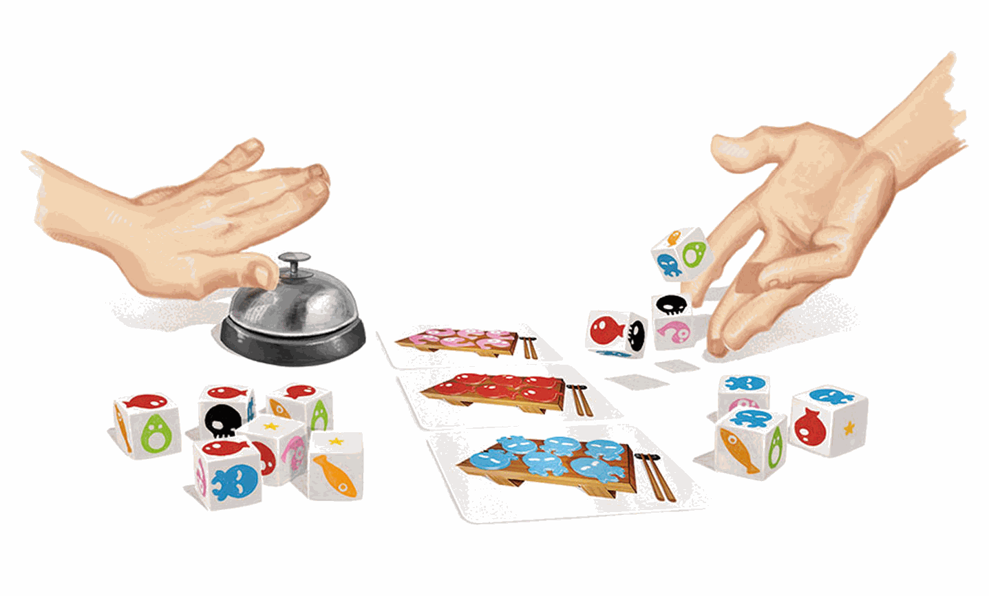 Sit Down! Games Sushi Dice