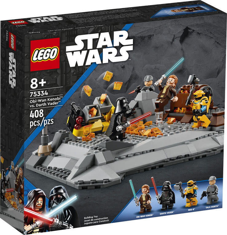 Lego Lego 75334 Star Wars - Obi-Wan Kenobi contre Darth Vader