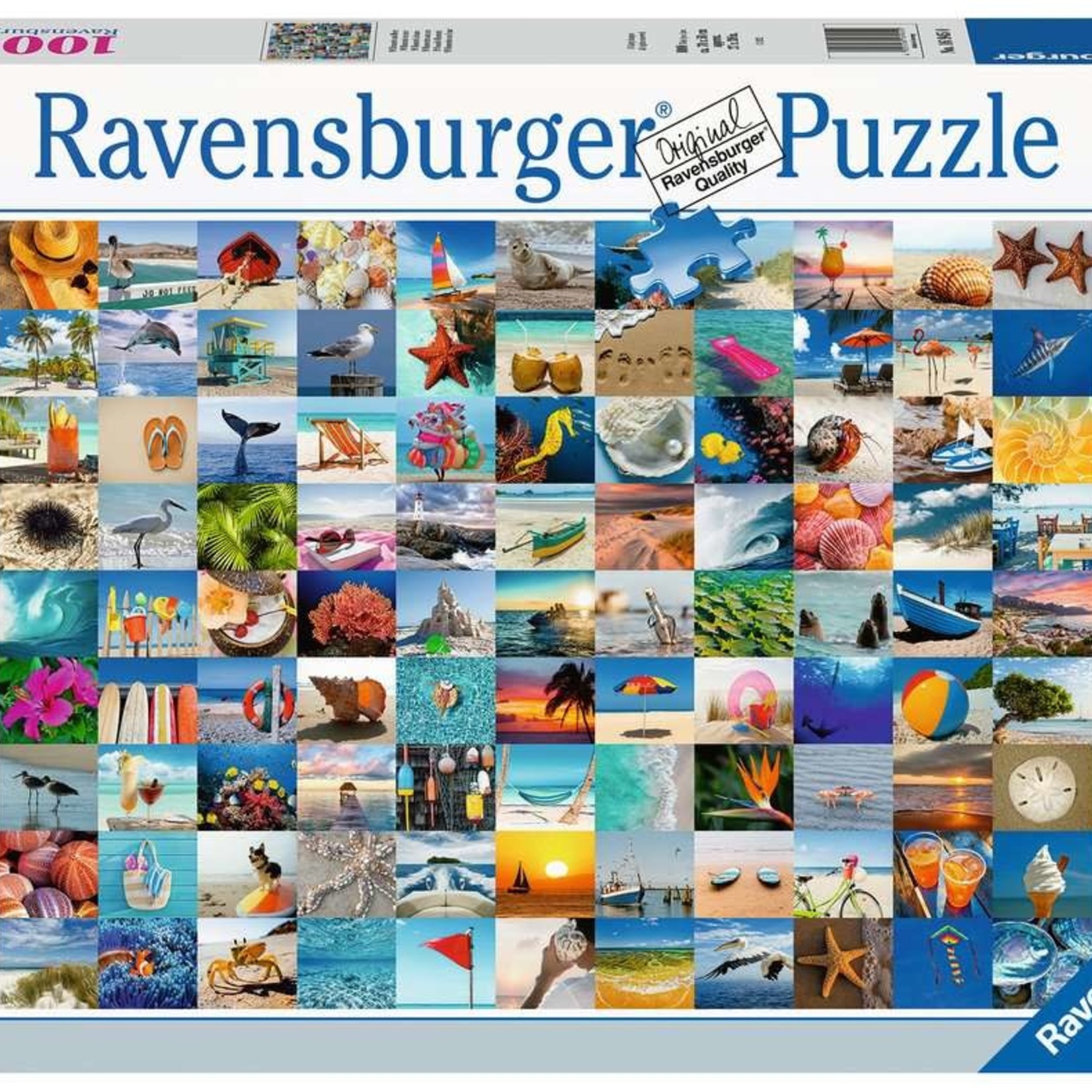 Ravensburger Ravensburger 1000 - 99 moments en mer