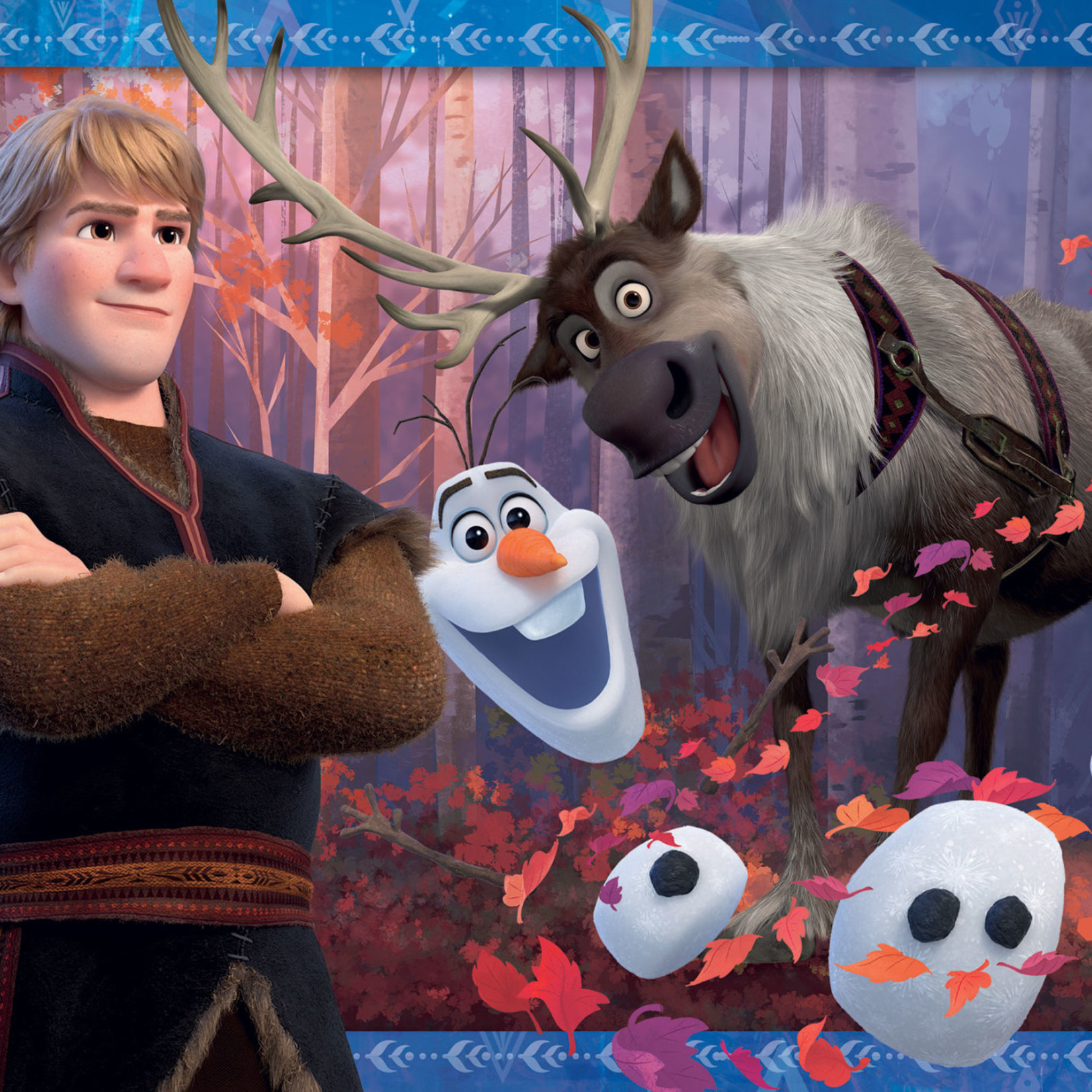 Ravensburger Ravensburger 2x24 - Frozen 2 : Vers des contrées glacées