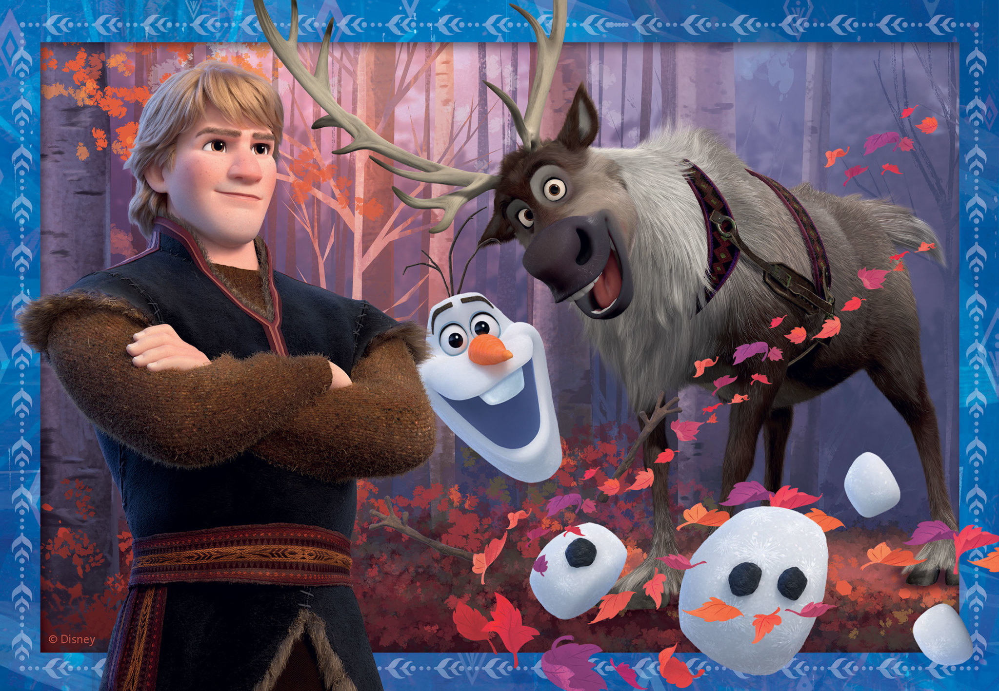 Ravensburger Ravensburger 2x24 - Frozen 2 : Vers des contrées glacées