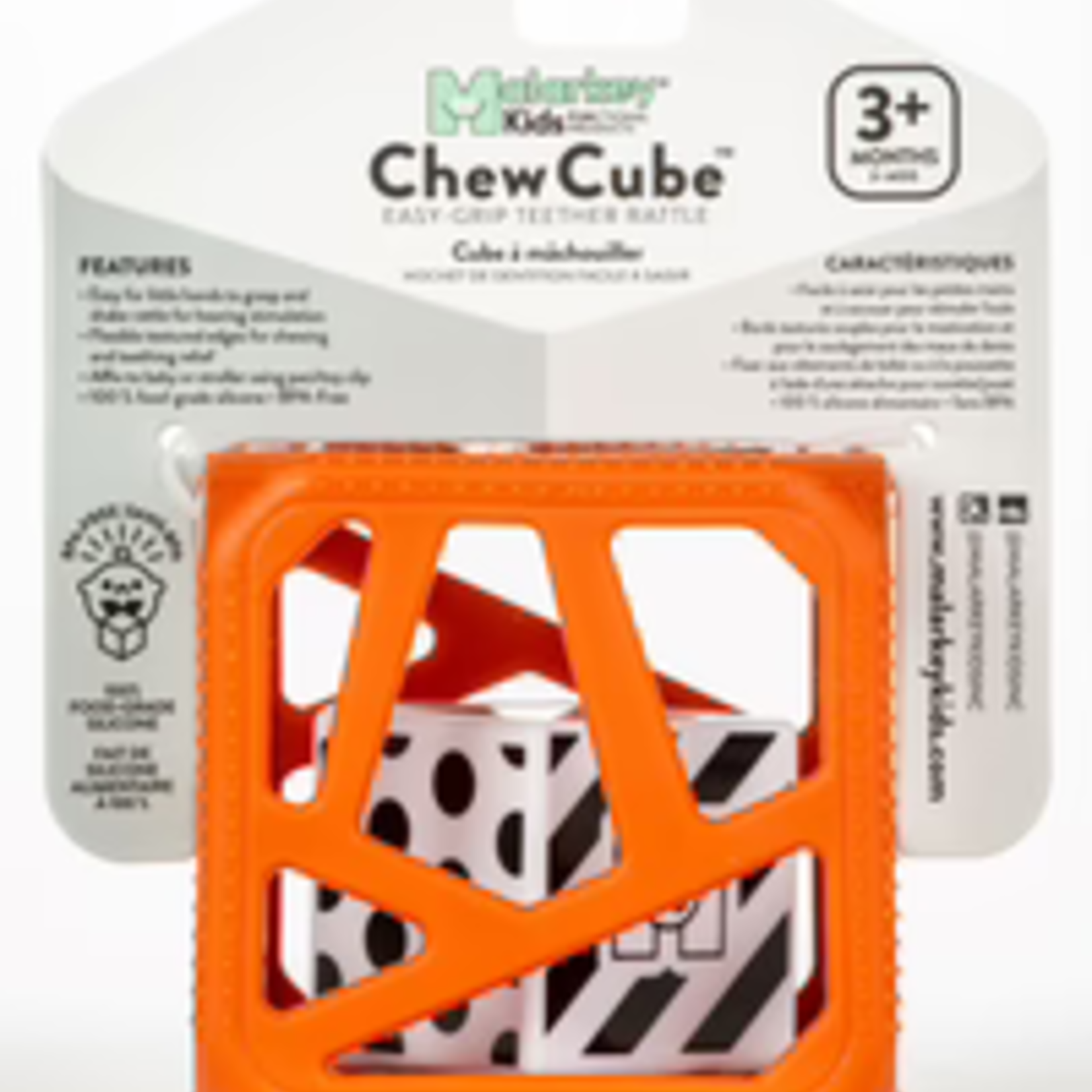 Malarkey Kids Chew Cube - Terracotta