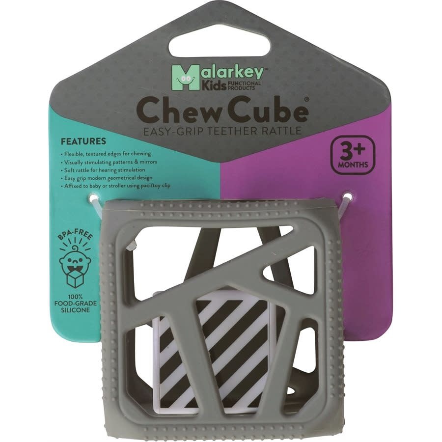 Malarkey Kids Chew Cube - Gris Foncé