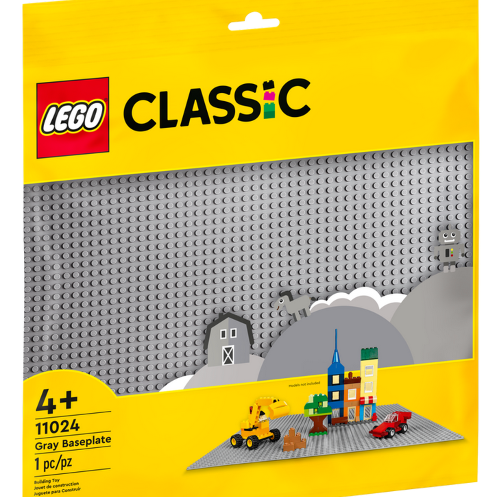Lego Lego 11024 Classic - Plaque de base grise