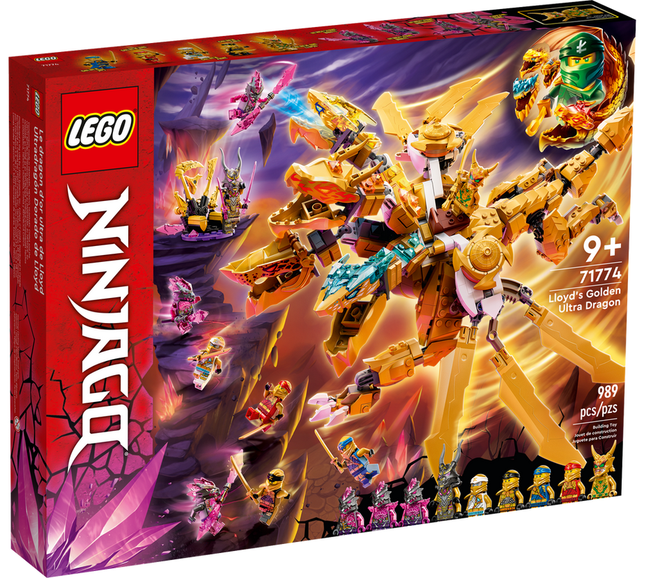 Lego Lego 71774 Ninjago - Le dragon d’or ultra de Lloyd